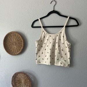 ARQ Tank Top - Yellow Calico